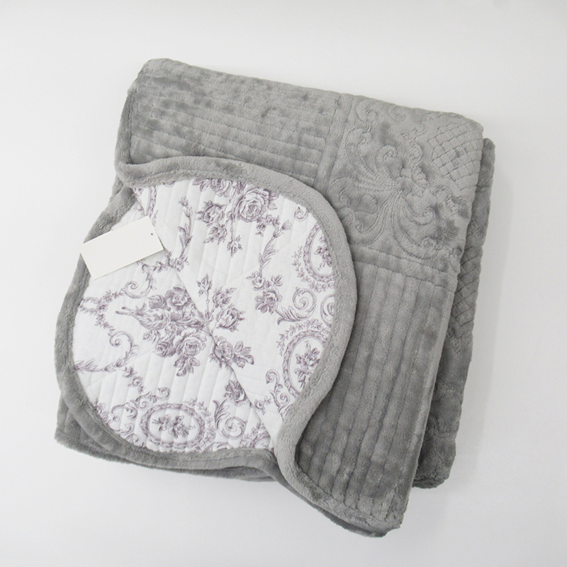 アルジョンテグリーズフランネル マルチカバーN1 140×200cm